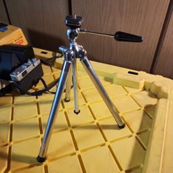 Vintage Chrome Camera Tripod