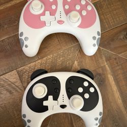 Nintendo Switch Wireless Panda Controllers