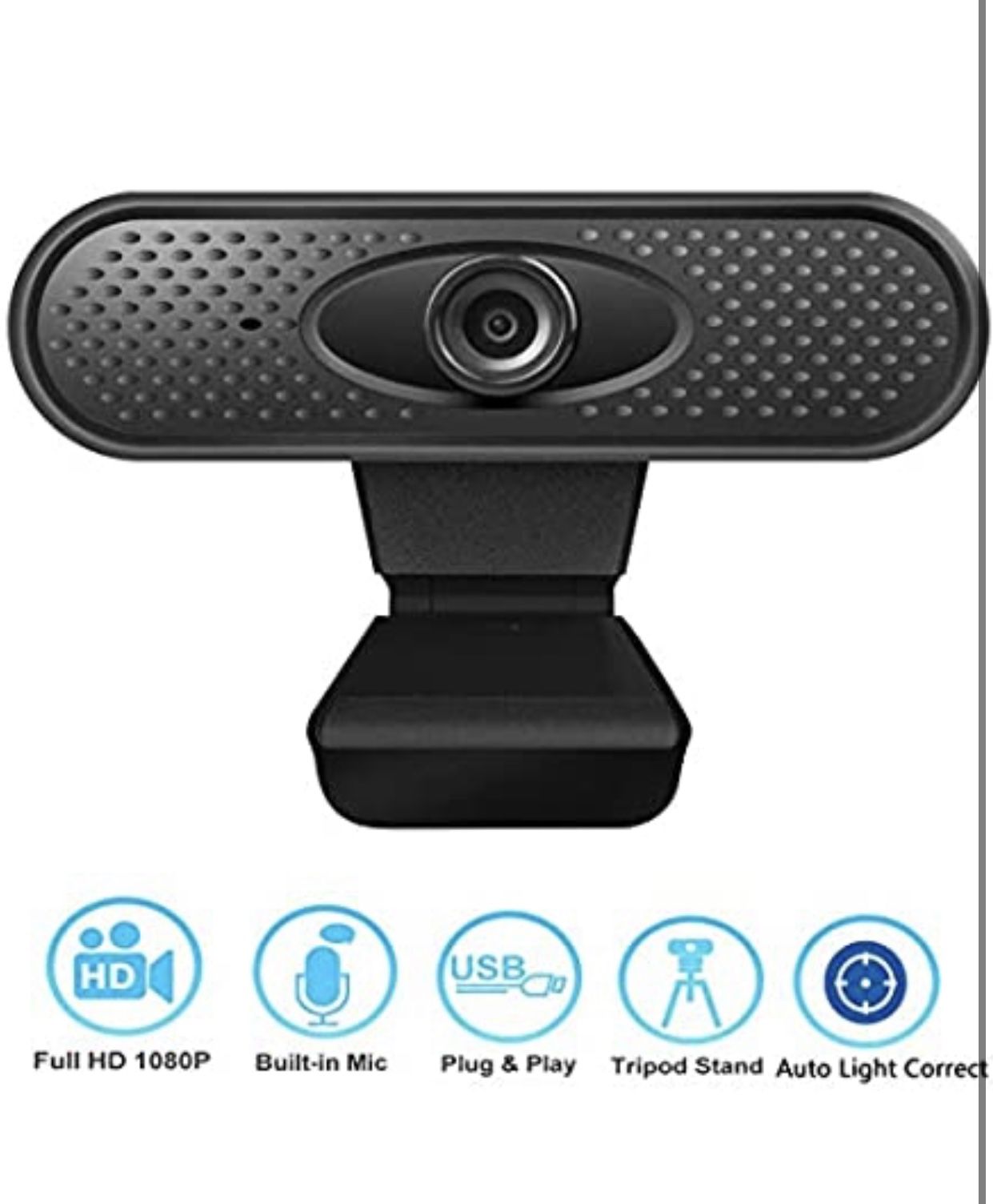 1080P Webcam with Microphone