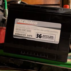 New Car Battery 