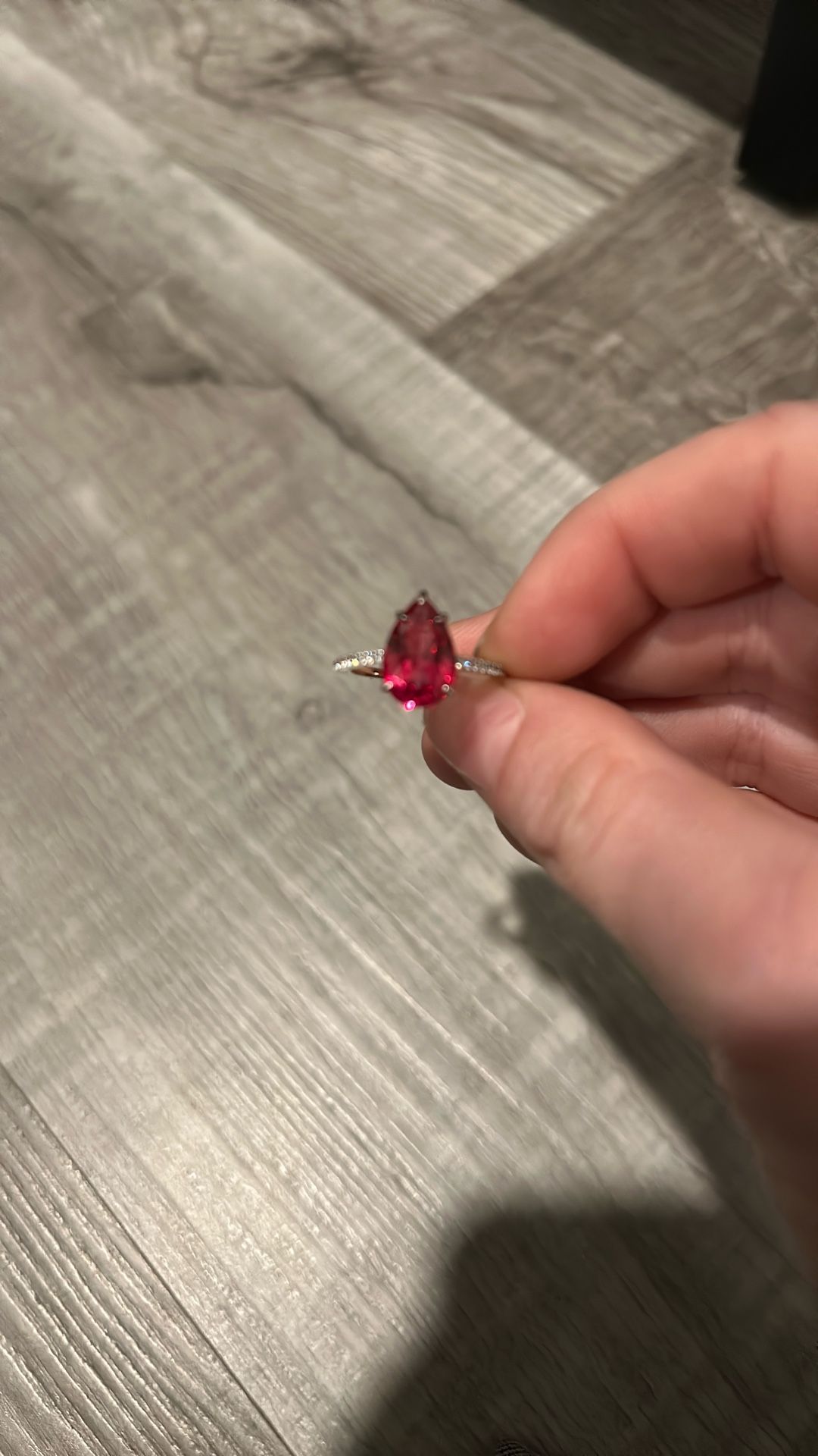 Red promise ring