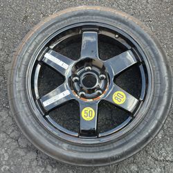 18" Spare Wheel & Tire 175/55R18 Temporary Donut Spare 5 Lug