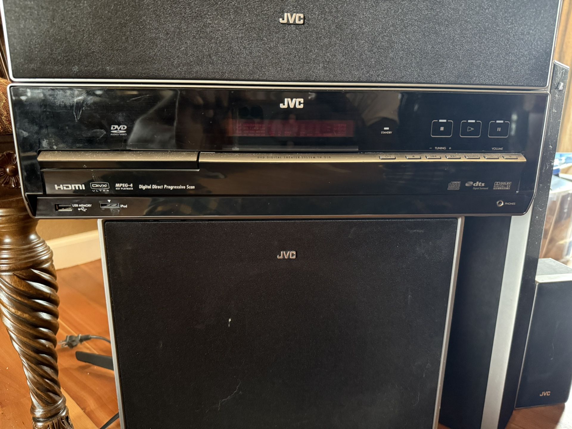 JVC Surround sound/DVD Player