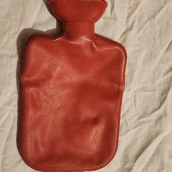 Hot Water Bag for Pain Relief Large Capacity Manual Hot Water Bag for Back Pain, Period Pain, Neck and Shoulders Pain (Orange)
