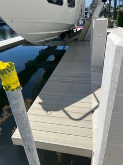 Boarding Platform - Plastic and Aluminum - Fixed and Hinged