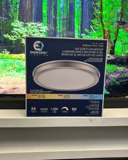 LED Slim Flush Mount 14”