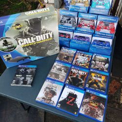 2 Controllers Sealed. OPEN box PS4 Slim 2018 1000GB $200! 0 Games. $20! Per Game or All Combo 10 Games. $350! Firm trade PSA cards CGC BECKETT