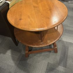 Solid Wood Vintage Library Table