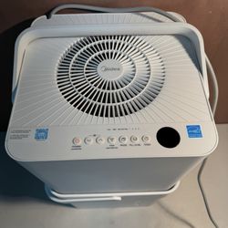 Midea 50 pt. Smart CUBE Dehumidifier up to sq. ft. ENERGY STAR, 3X More Water Capacity, Wi-Fi Enabled in White 