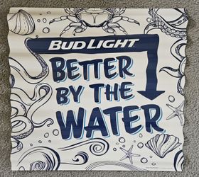Bud Light Metal Sign