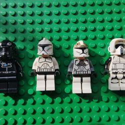 Lego Star Wars Minifigures Lot (4) 
