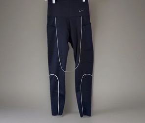 Nike Women’s Small Go Dri-FIT High-Rise Capri Leggings Black NWT Training