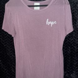 XLarge Purple/White  T shirt