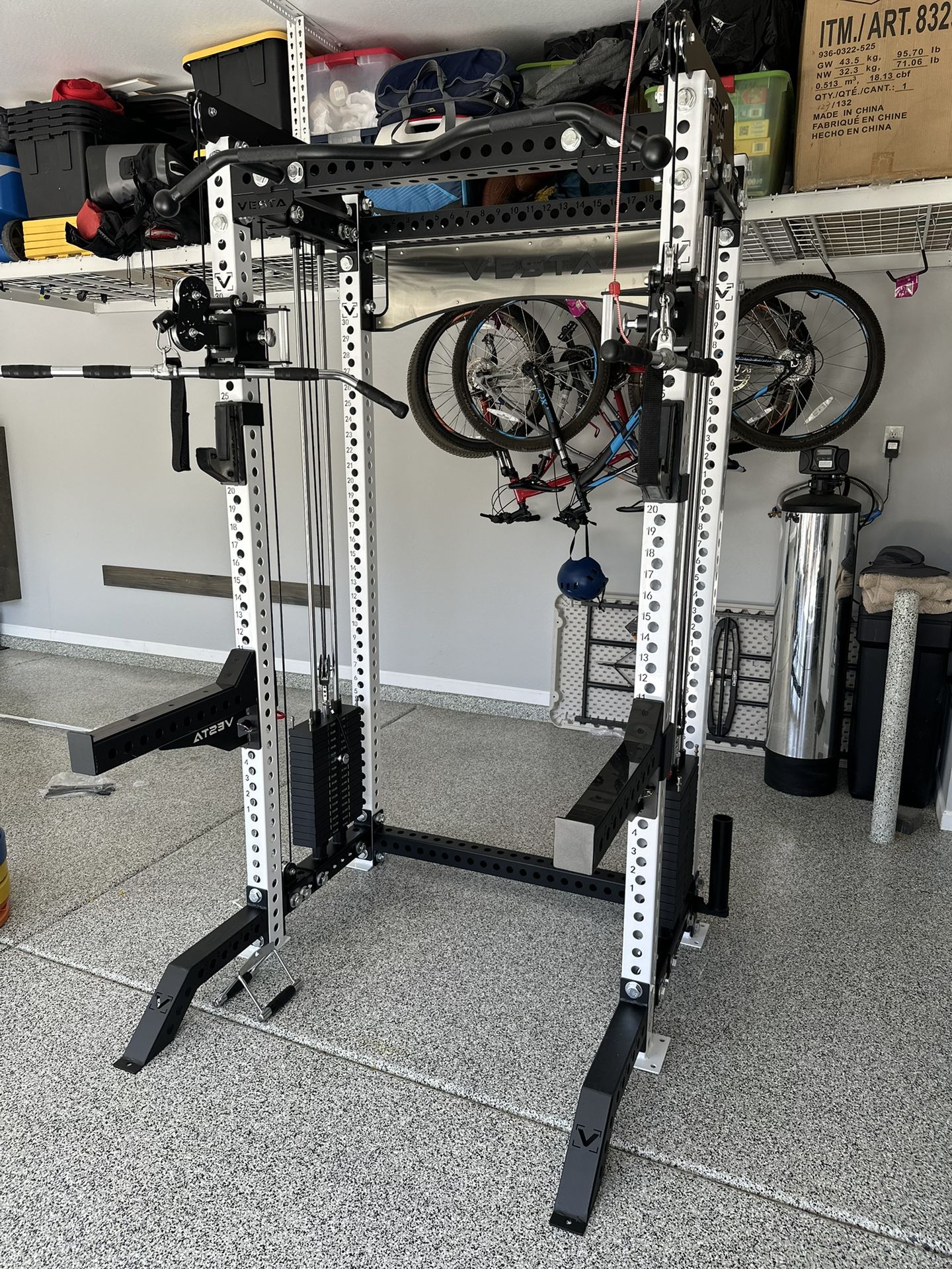 Vesta Fitness PRO SERIES 2 1 Ultimate Half Rack Functional Trainer/Gym Equipment/ Home Gym/ Fitness/ FREE DELIVERY 🚚