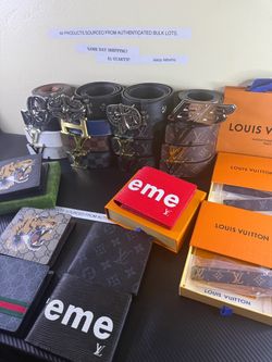 Luxury designer belts