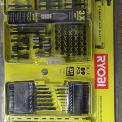 Ryobi 89 Piece Drill Bit Set