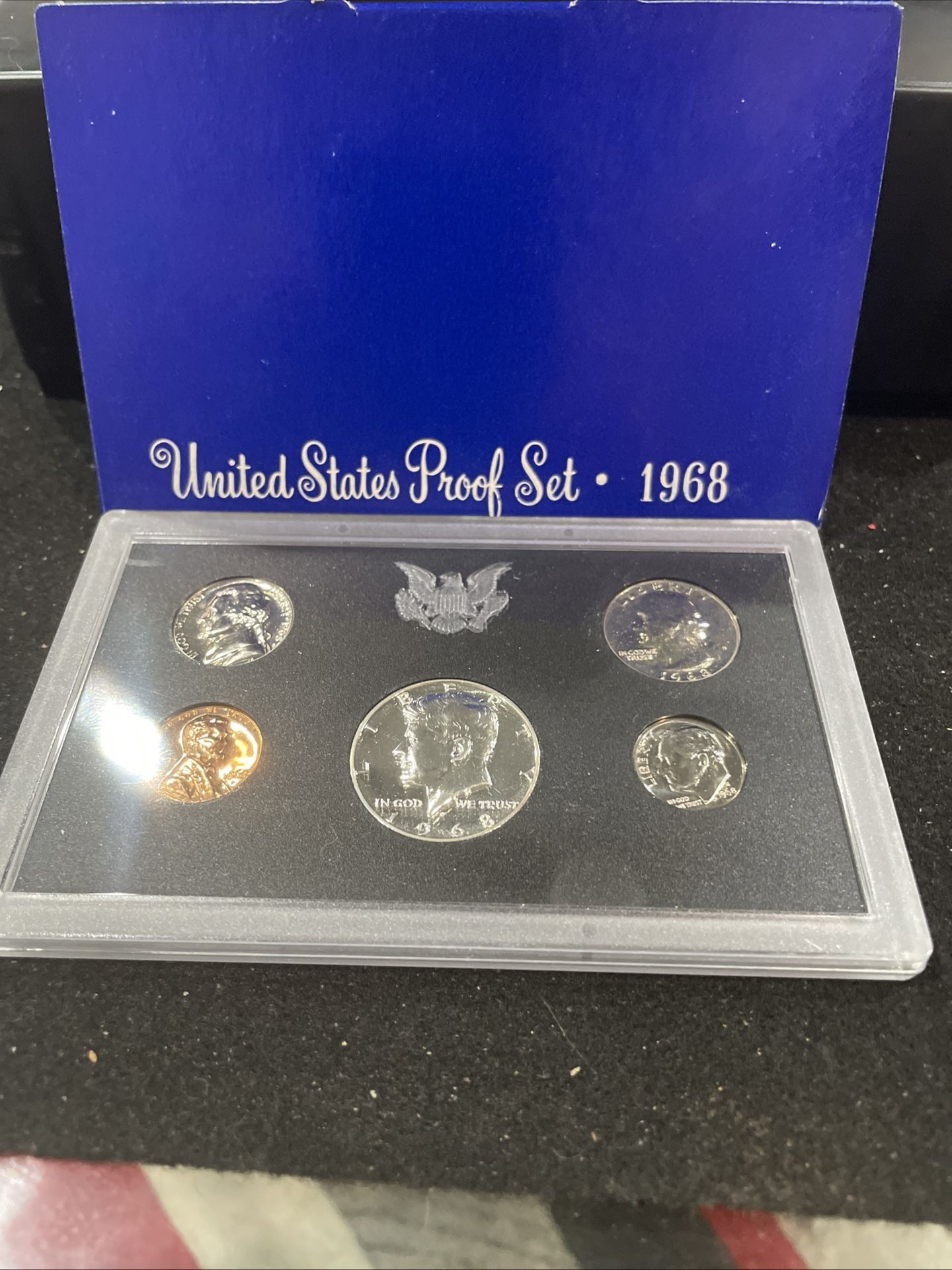 1968 s Gem Proof US Mint Set With A Silver Kennedy In OGP