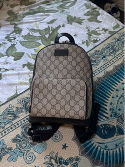 Gucci GG supreme small Backpack