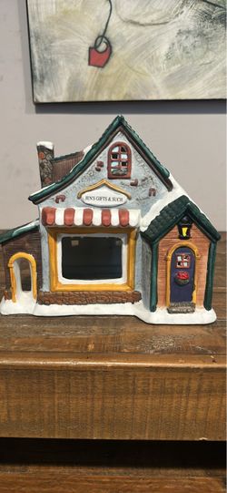Ceramic Christmas house