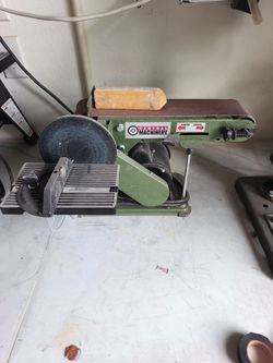 Central Machinery 4" x 36" Belt and 6" Disc Sander