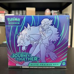 Pokemon TCG Journey Together ETB  Elite Trainer Box