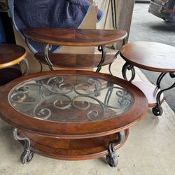 Side Table And Coffee Table