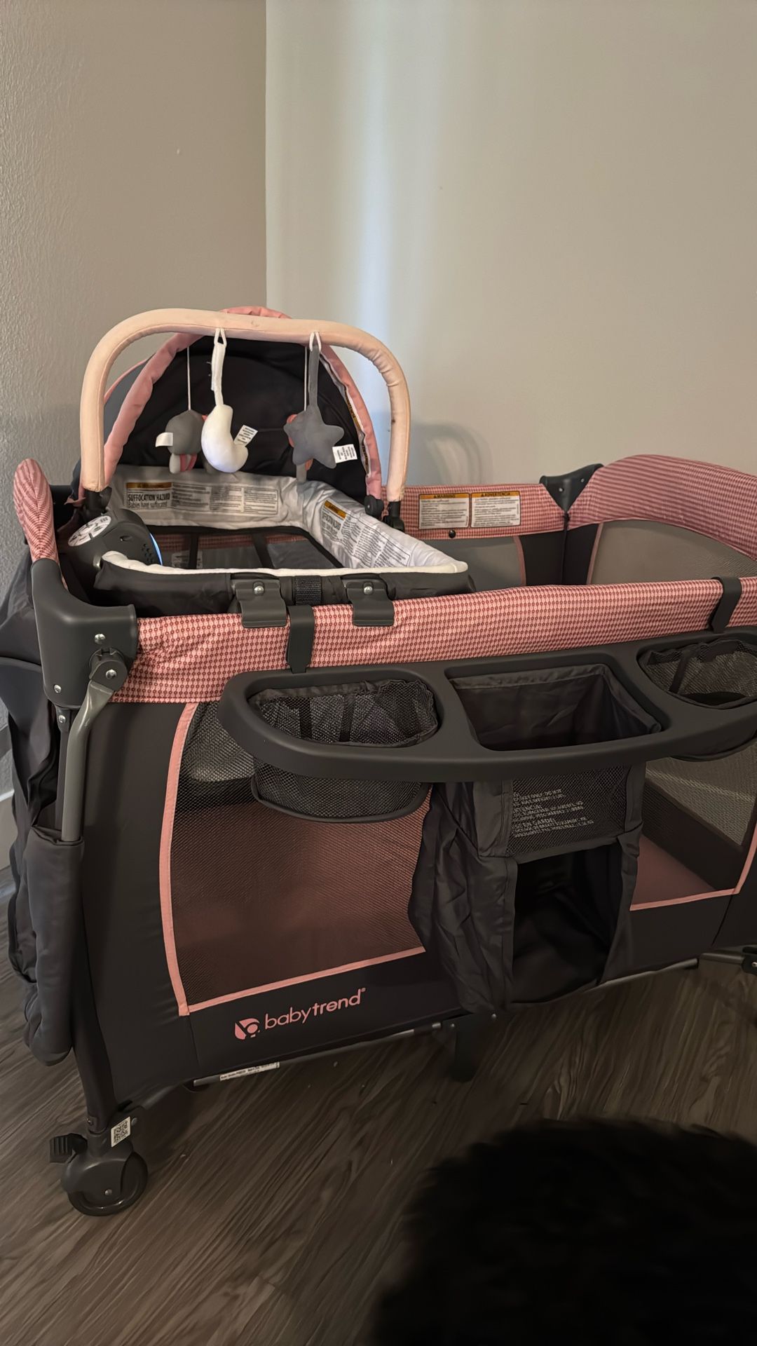 Baby Trend Lil' Snooze Deluxe III, Cozy Pink