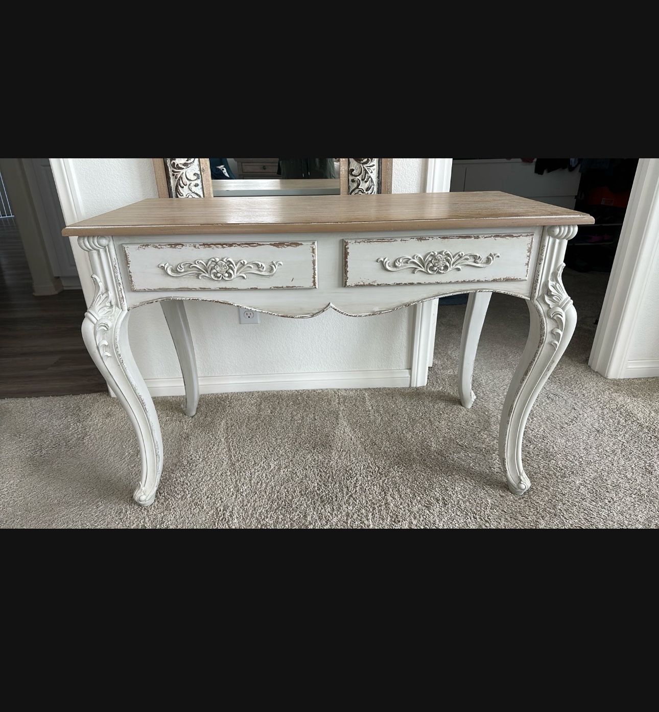 LOWER PRICE Beautiful Table/Desk/Vanity/AccentTable/Entry Way $75