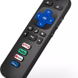 NEW Roku TV Remote Control Replacement TCL Hisense Onn Philips Roku Smart TVs