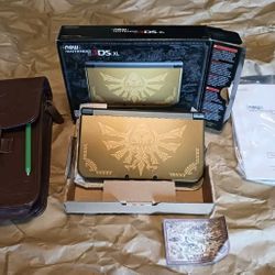  3ds XL Handheld System Hyrule Gold Edition