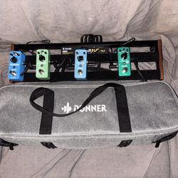 Donner Pedal Rail And Pedals 