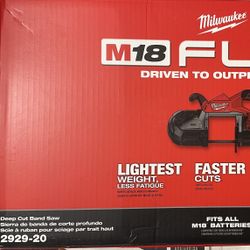 Milwaukee Fuel M18 Deep Cut Bandsaw 2929-20