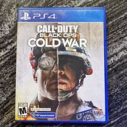 Call Of Duty Black Ops Cold War PS4