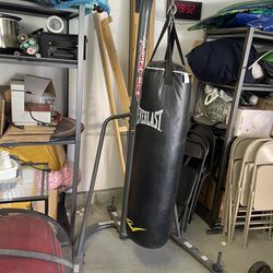 Punching Bag (100 Lbs) With Stand
