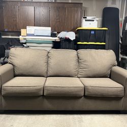 Couch with ottoman