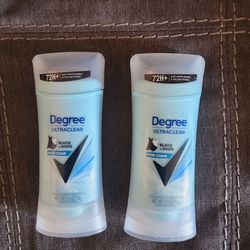 Deodorant degree