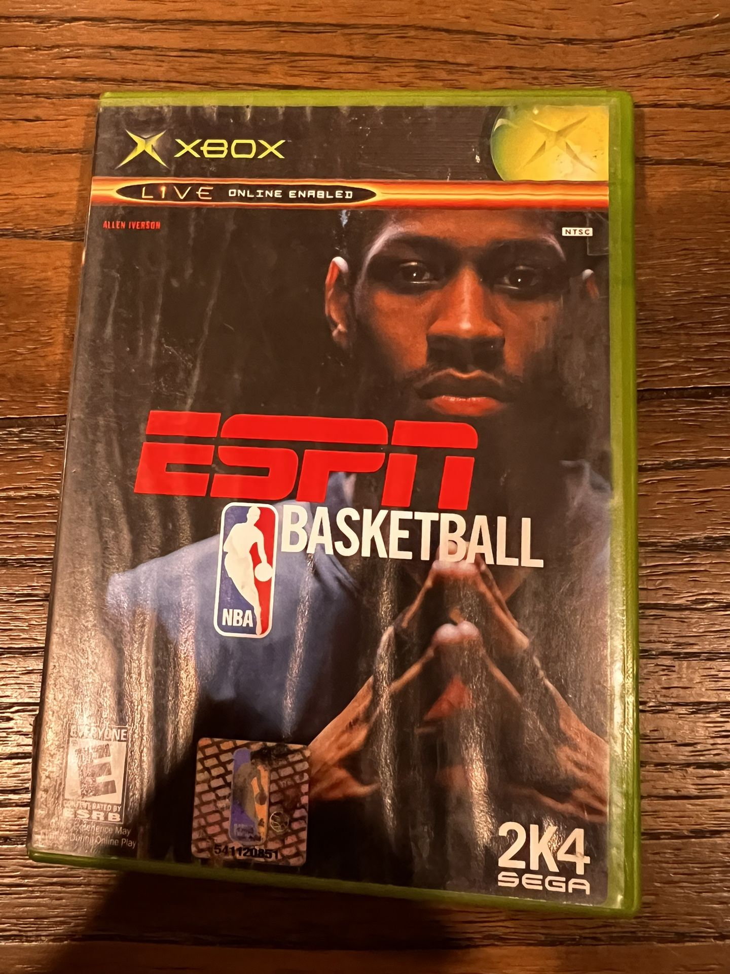 ESPN Basketball 2K4 Original Xbox Video Game