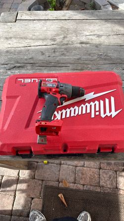Milwaukee hammer drill & case