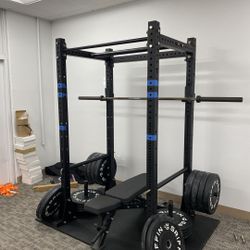 Fitness Gear Bench And Rack 