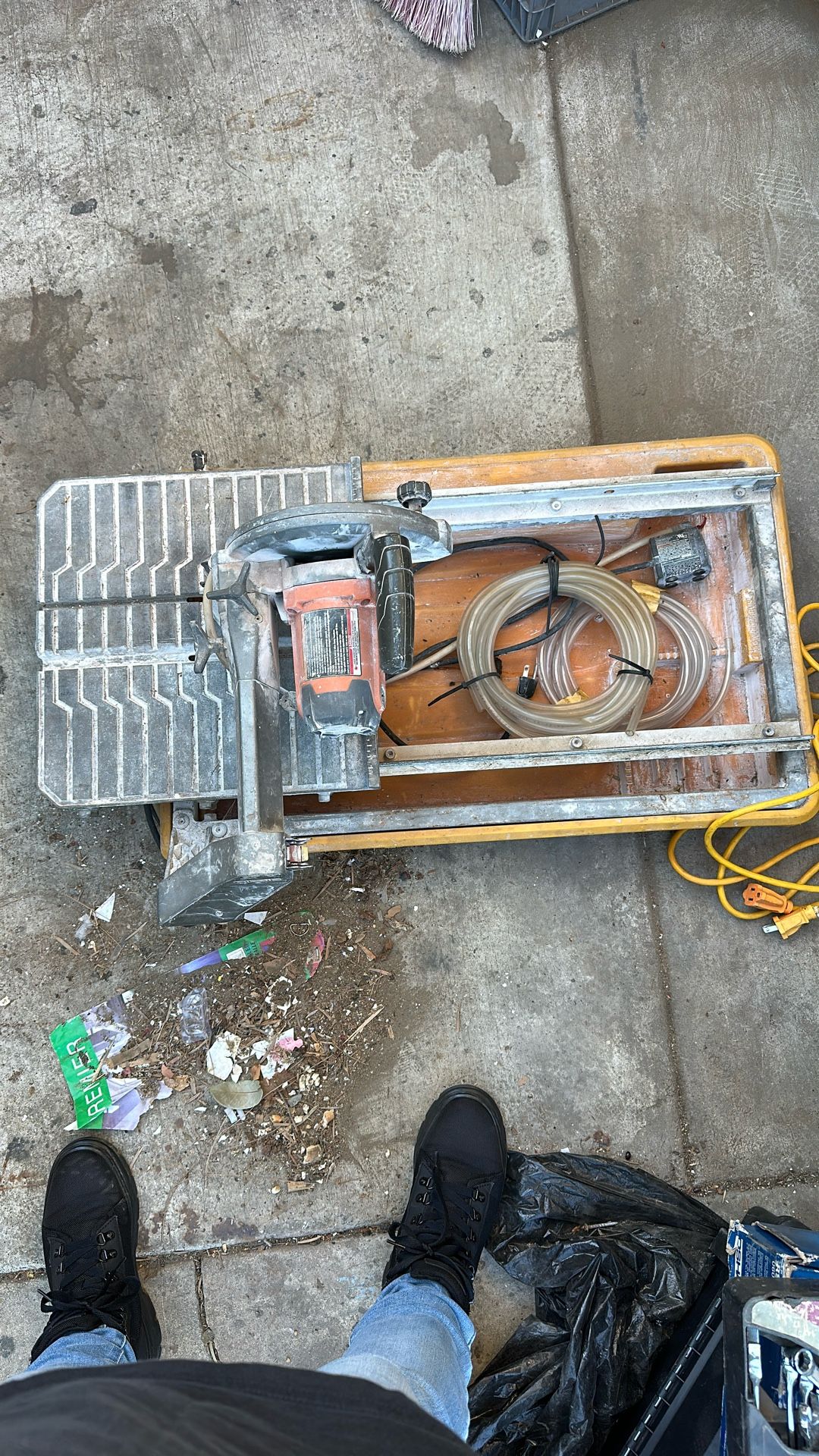 Ridgid Wet Tile Saw