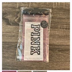 Victoria's Secret pink waterproof phone case