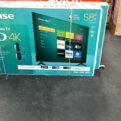 58”HISENSE ROKU SMART TV 