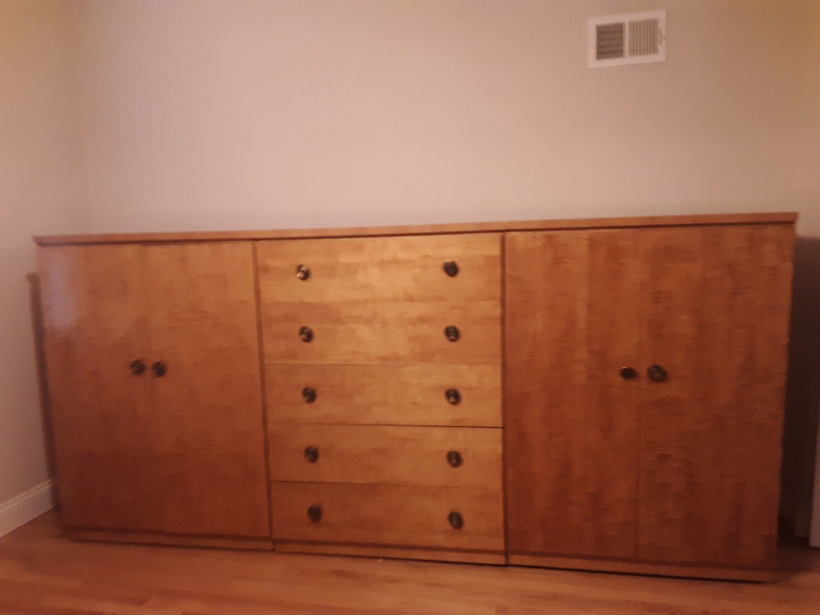 3 peice bedroom dresser set high quality