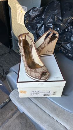 Size 6 Coach Wedge