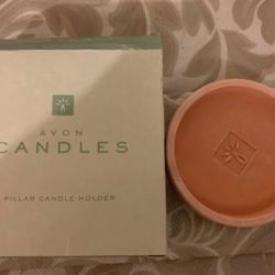 Terracotta Pillar Candle Tray