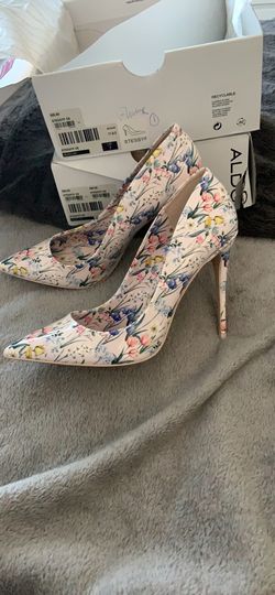Aldo flower deals shoes
