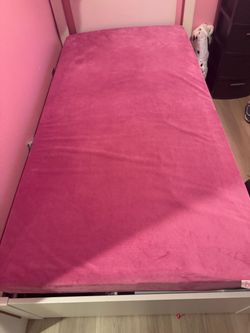 Twin pink mattress