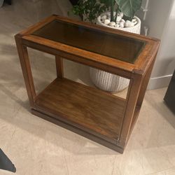 Wood Console Table 