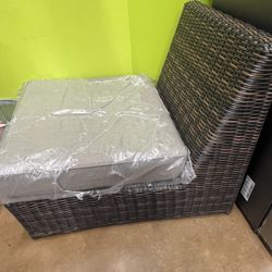 Outdoor Patio Chair 26 3/8"W x 30 3/8"H x 36"D