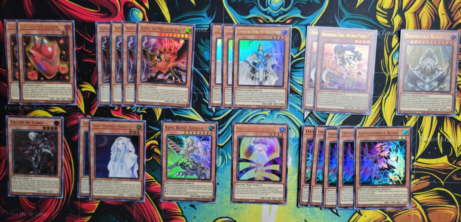 YUGIOH Tin of Ancient Battles 51 Card Lot Ultra Rare 1st Edition Mint